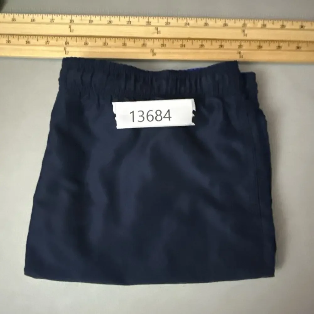 Nike Volley Swim Shorts Mens Large Dark Navy Blue 8 Inch Lined Swim Trunks